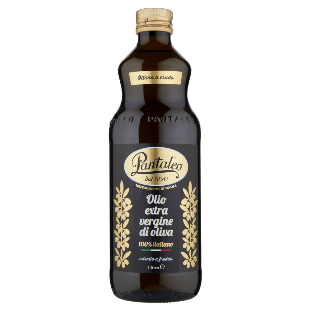 Pantaleo Olio extra vergine di oliva 100% italiano 1 litro