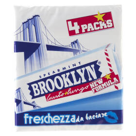 Brooklyn Chewing gum spearmint 100 g