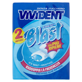 Vivident Fresh Blast Ice Mint Menthol 2 x 30 g