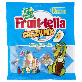 Fruit-tella Crazy Mix Mini 10 Bustine 250 g