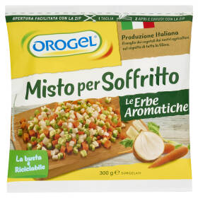 Orogel Le Erbe Aromatiche Misto per Soffritto Surgelati 300 g