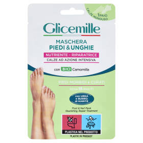 Glicemille Maschera Piedi & Unghie Nutriente - Riparatrice 2 x 8 mL