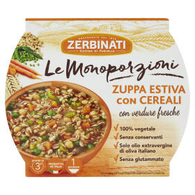 Zerbinati Le Monoporzioni Zuppa Estiva con Cereali 310 g