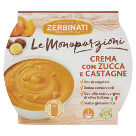 Zerbinati Le Monoporzioni Crema con Zucca e Castagne 310 g