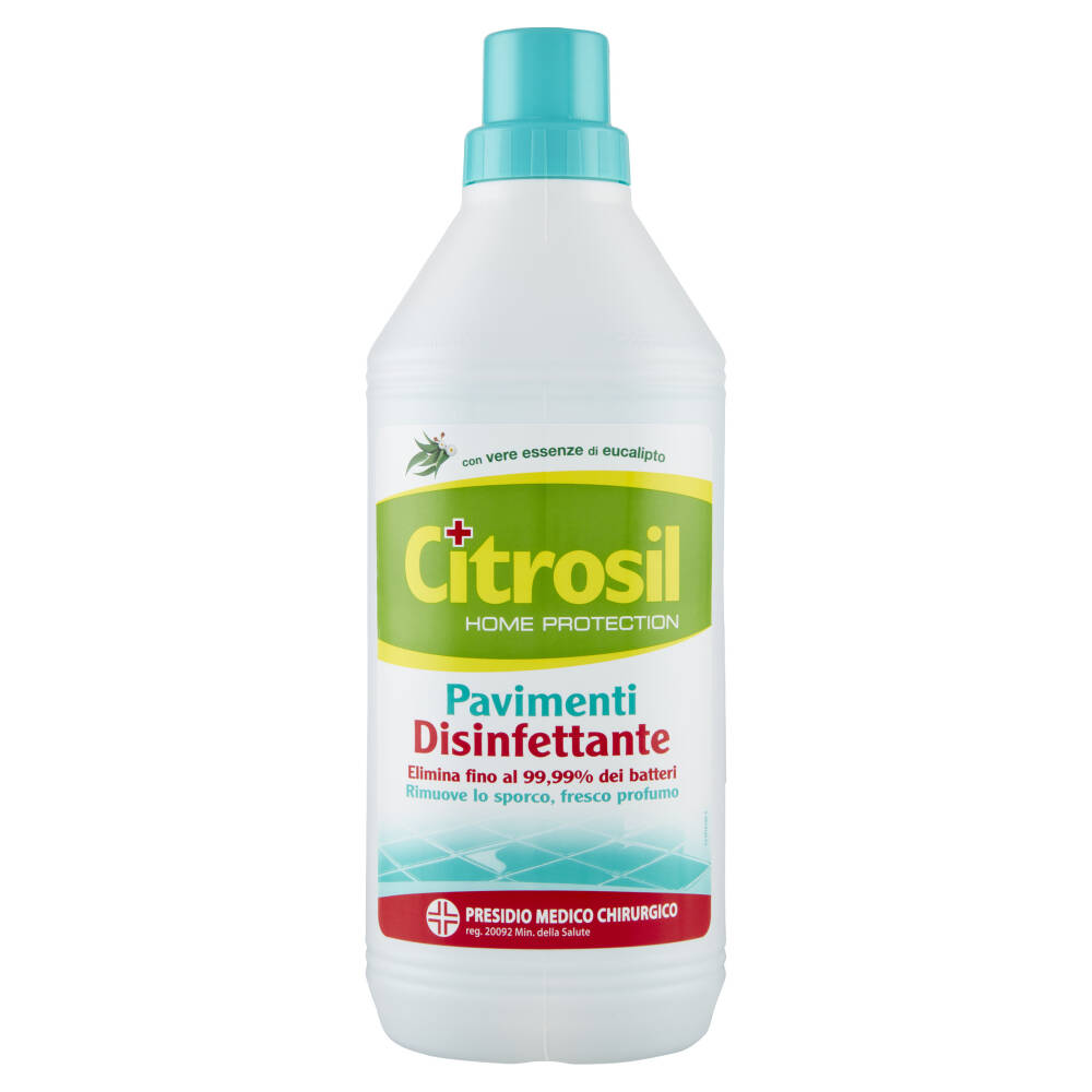 Citrosil Home Protection - Pavimenti Disinfettante con vere essenze di  eucalipto, 900 ml