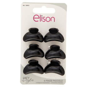 elison City Style Pinze Black Piccole 6 pz