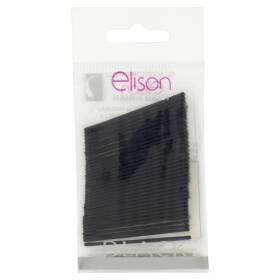 elison Hair Stylist Mollette classic Black 36 pz