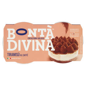 Bontà Divina Tiramisù al Caffè 2 x 90 g
