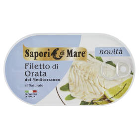 Sapori di Mare Filetto di Orata del Mediterraneo al Naturale 145 g