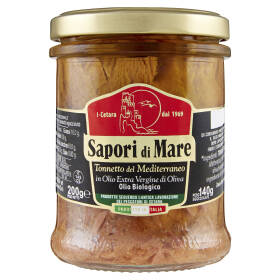 Sapori di Mare Tonnetto del Mediterraneo in Olio Extra Vergine di Oliva 200 g