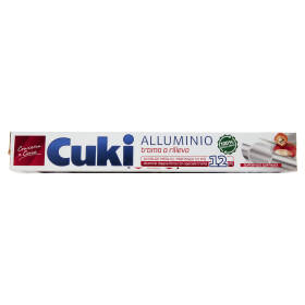 Cuki Conserva e Cuoce Alluminio trama a rilievo Superficie Goffrata 12 m