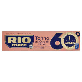 Rio mare Tonno all'Olio di Oliva 4 x 80 g