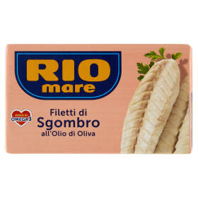Rio mare Filetti di Sgombro all'Olio di Oliva 125 g
