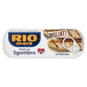 Rio mare Filetti di Sgombro al Naturale Grigliati* 120 g