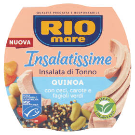 Rio mare Insalatissime Insalata di Tonno Quinoa con ceci, carote e fagioli verdi 160 g