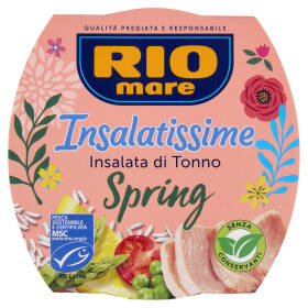 Rio mare Insalatissime Insalata di Tonno Spring con asparagi, riso, piselli, carote e limone 160 g