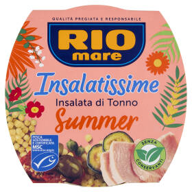 Rio mare Insalatissime Insalata di Tonno Summer con fregola,pomodorini,zucchine,olive e capperi 160g