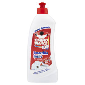 Omino Bianco, Smacchiafacile Pretrattante, Smacchia le macchie più Ostinate, 500ml