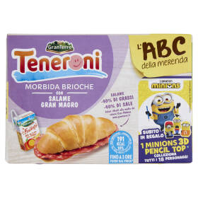 Teneroni Morbida Brioche con Salame Gran Magro 170 g