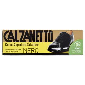 Calzanetto Crema Superiore Calzature Nero 50 ml