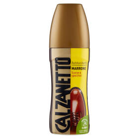 Calzanetto Autolucidante Marrone 75 ml