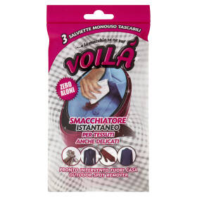 Voilà Smacchiatore Istantaneo per Tessuti Anche Delicati 3 pz