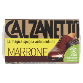 Calzanetto la magica spugna autolucidante Marrone