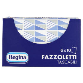 Regina Fazzoletti Tascabili 6 pacchetti