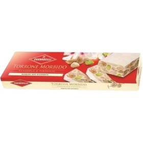 Condorelli stecca torrone morbido mandorle e pistacchi ricoperto alla vaniglia 100g