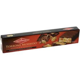 Condorelli stecca torrone morbido mandorle e pistacchi ricoperto al cioccolato fondente 100g