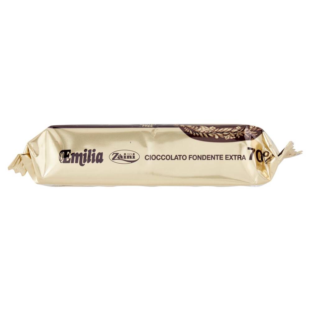 Zàini Emilia Cioccolato Fondente Extra 70% Cacao 200 g