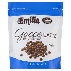 Zàini Emilia Gocce di Cioccolato al Latte 160 g