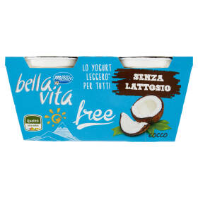 bella vita free Senza Lattosio Cocco 2 x 125 g	