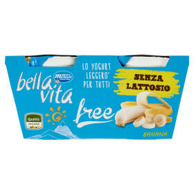 bella vita free Senza Lattosio Banana 2 x 125 g