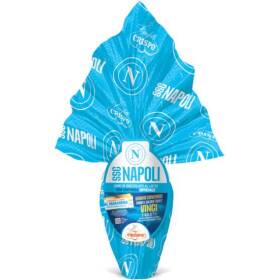 Crispo uovo di pasqua ssc napoli fnissimo cioccolato al latte 220 g