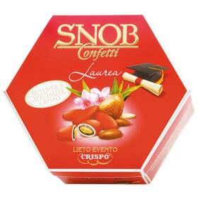 Crispo snob confetti lieto evento rossi per laurea 500 g