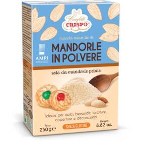 Crispo farina miscela di mandorle in polvere 250 g
