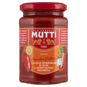 Mutti Sugo con Pomodoro Datterino e con Olio Extravergine di Oliva da Moonocultivar Ogliarola 280 g