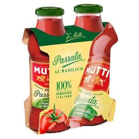 Mutti passata di pomodoro al basilico 2 x 400 g