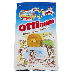 Divella Fantasie del Mattino Ottimini al Limone 400 g