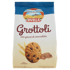 Divella Fantasie del Mattino Grottoli con gocce di cioccolato 400 g