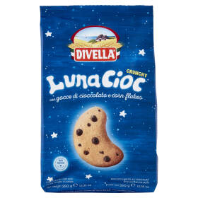 Divella LunaCioc con gocce di cioccolato e corn flakes 350 g