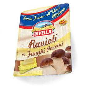 Divella ravioli ai funghi porcini 250 g