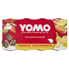 Yomo Caffè, Fragola, Agrumi, Banana 8 x 125 g