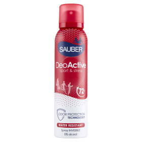 Sauber DeoActive sport & stress Spray 150 ml