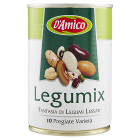 D'Amico Legumix Fantasia di Legumi Lessati 400 g