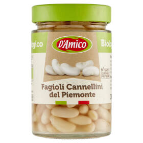 D'Amico Fagioli Cannellini del Piemonte Biologico 310 g