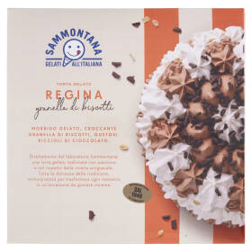 Sammontana Torta Gelato Regina granella di biscotti 1000 g