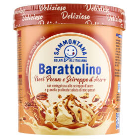 Sammontana Barattolino Delizioso Noci Pecan e Sciroppo d'Acero 500 g