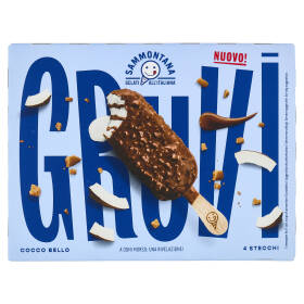 Sammontana Gruvi Cocco Bello 4 x 60 g